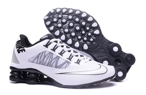 Nike Air Shox 808 Running Shoes Men White Black