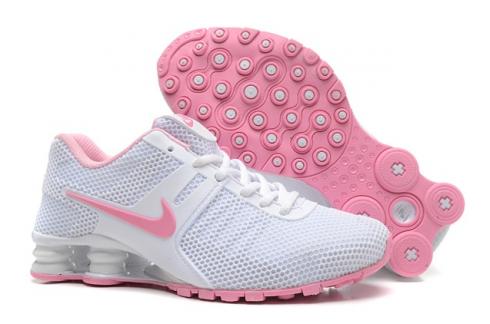 Nike Shox Current 807 Net Women Shoes White Pink