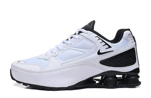 2020 Nike Air Shox Enigma White Black Trainers Running Shoes BQ9001-110