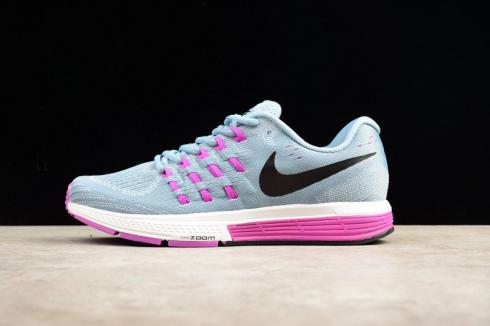 Nike Air Zoom Vomero 11 Light Blue Pink White Trainers Classic 818100-405