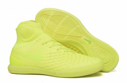 fluorescent yellow nike shoes
