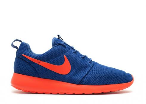 Nike Rosherun Dark Royal Blue Orange Tm Volt 511881-483