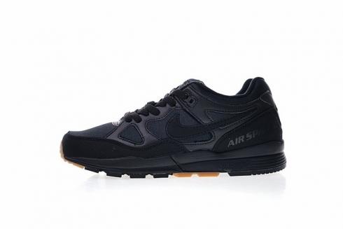 Nike Air Span II Black Gum Metallic Athletic Shoes AH6800-002