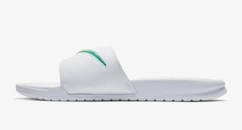 Nike Benassi JDI SE White Volt Hyper Jade AJ6745-101