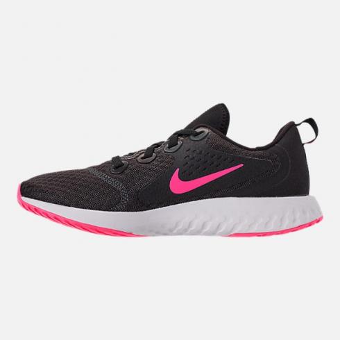 Nike Legend React Running Shoes Black Racer Pink AH9437-001