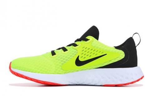 Nike Legend React Running Shoes Volt Black White Crimson AH9438-700