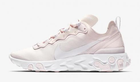 Nike React Element 55 Pale Pink White BQ2728-600