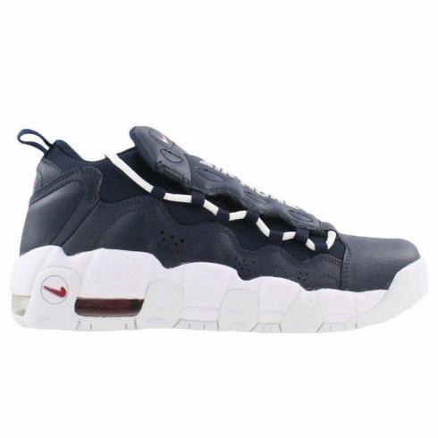 Nike Air More Money Obsidian White Red AH5215-400