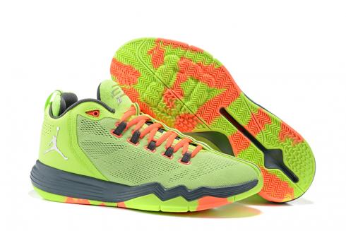 Nike Jordan CP3 IX 9 AE Men Shoes Ghost Green Orange 833909-303