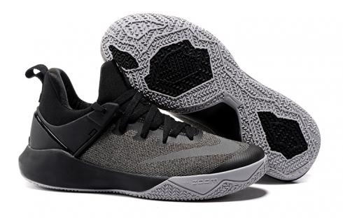 Nike Zoom Shift Men Basketball Shoes Black Wolf Grey Reflect Silver 897653-002