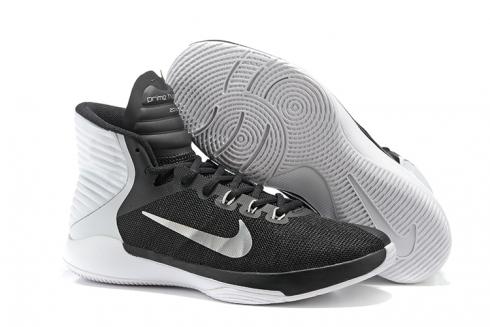 Nike Prime Hype DF 2016 EP Black White Mens Basketball Shoes 844788
