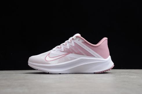 2020 Nike Womens Quest 3 White Lotus Root Starch Pink CD0232-105