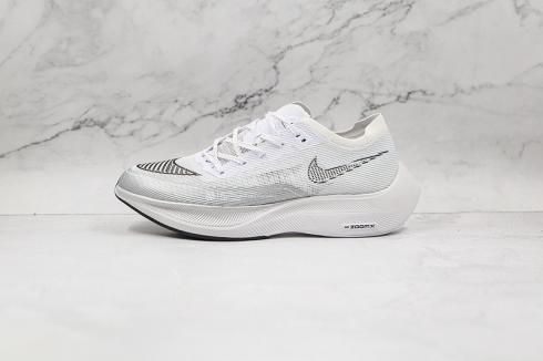 Nike ZoomX Vaporfly Next% Grey Cloud White Shoes CU4123-100