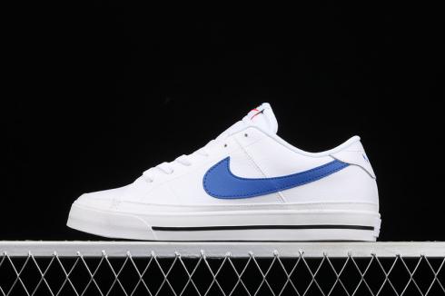 Nike Court Legacy Canvas White Game Royal Shoes CU4150-101