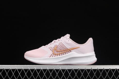 Nike Downshifter 11 Light Violet Champagne White Metallic Red Bronze CW3413-500