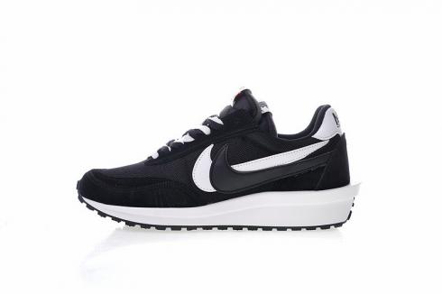 Nike LDV Waffle Sacai Black White Sneaker Shoes AR8001-001