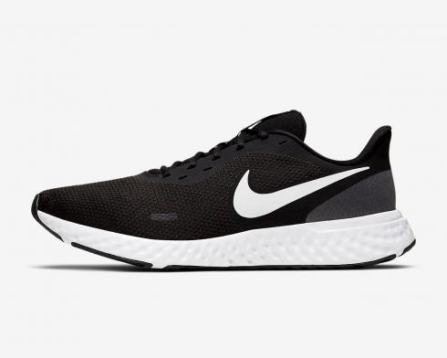 Nike Revolution 5 Black White Anthracite Running Shoes BQ3204-002
