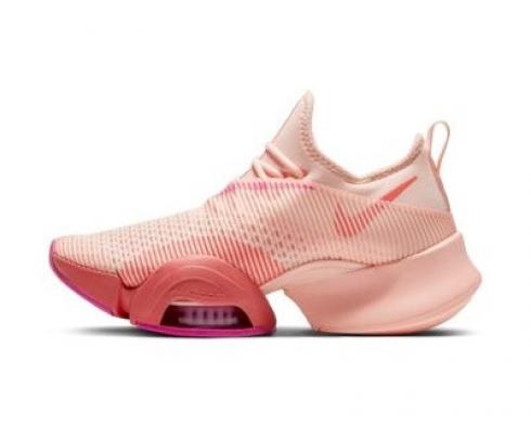 Nike Womens Air Zoom SuperRep Washed Coral Magic Ember Fire Pink BQ7043-668