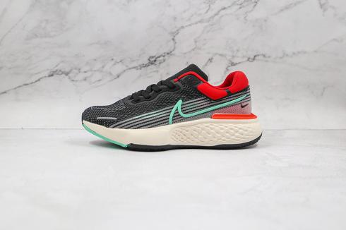 Nike ZoomX Invincible Run Flyknit Black Red Green CT2228-002