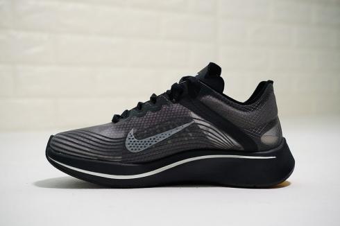 Nike Zoom Fly SP Black White Grey Sports Shoes AA3172-002