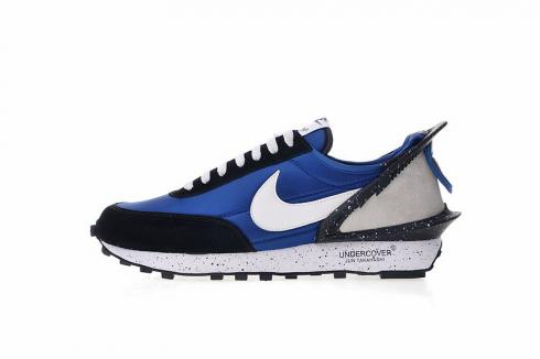 Undercover X Nike Waffle Racer Blue Black White Mens Running Shoes AA6853-401