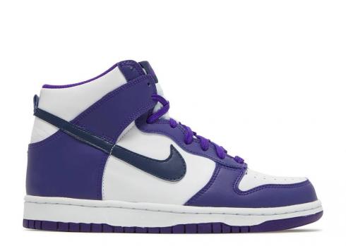 Nike Dunk High GS Electro Purple Midnight Navy White DH9751-100