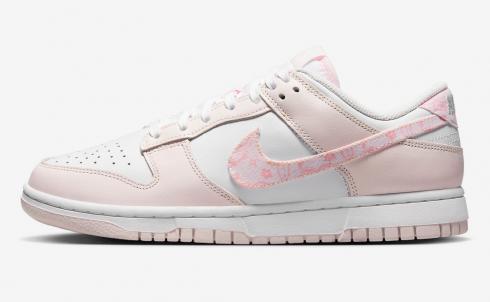 Nike SB Dunk Low Essential Paisley Pack Pink White FD1449-100