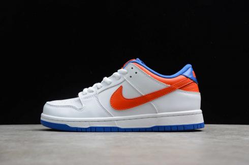 Nike SB Dunk Low Pro White Royal Blue Red Running Shoes 304292-103