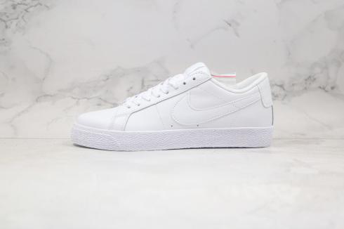 Nike SB Blazer Low All White Summit White Running Shoes 864349-115