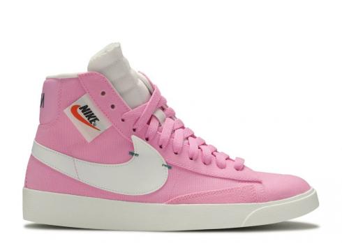 Nike Womens Blazer Rebel Mid Pink Psychic Summit Black White BQ4022-602