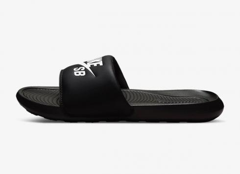 Nike SB Victori One Slide Black White DR2018-001