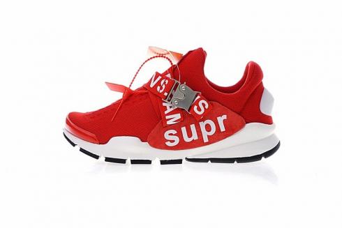 Supreme x Nike Sock Dart University Red White Lifestyle Shoes 819686-002