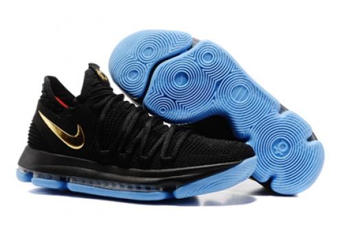blue gold basketball shoes
