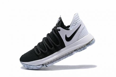 Nike KD 10 Black White Mens Basketball Shoes 897815 008