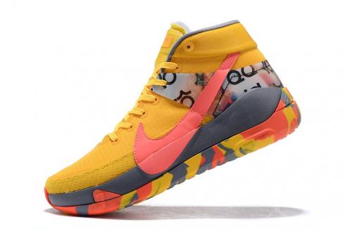 Nike Zoom KD 13 Pre Heat Beijing Yellow Orange Basketball Shoes Online CI9949-701