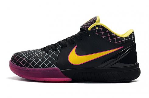 2020 Nike Zoom Kobe IV 4 Protro Black Pink Yellow Bryant Sneakers Shoes AV6339-065