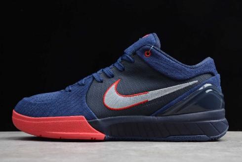 Undefeated x Nike Kobe 4 IV Protro Dark Blue Red AV6339 040