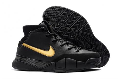 Nike Zoom Kobe 1 Protro Mamba Day Black Gold AQ2728-002