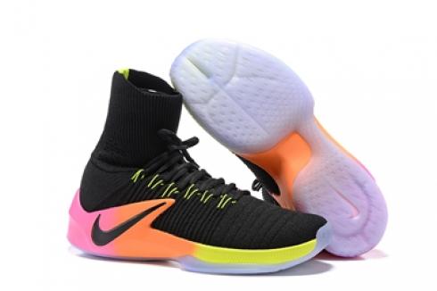 Nike Zoom Kobe Elite High Men Shoes Sneaker Basketball Black Color Pink Orange Yellow