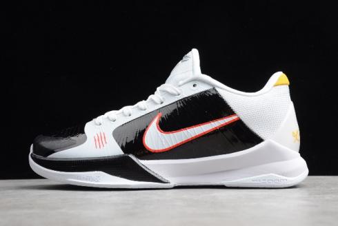 2020 Nike Kobe 5 Protro White Black Red Yellow CD4991 101
