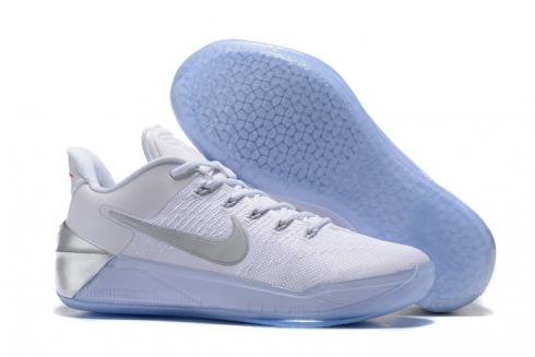 Nike Zoom Kobe 12 AD White Silver Men Basketball Shoes