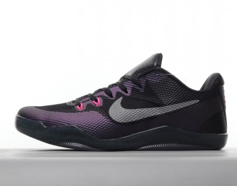 Nike Kobe 11 Invisibility Cloak Black Purple Smoke Purple Smoke Wolf Grey 836183-005