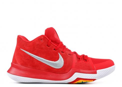 Kyrie 3 University Wolf Grey Red 852395-601