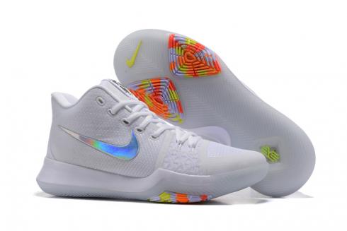 Nike Zoom Kyrie III 3 white colorful Men Basketball Shoes