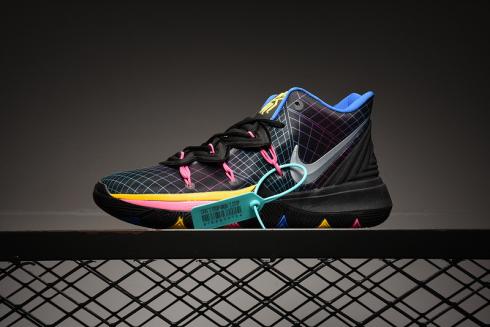 Nike Kyrie 5 Blue Black Pink Basketball Shoes Sneakers AO2918-801