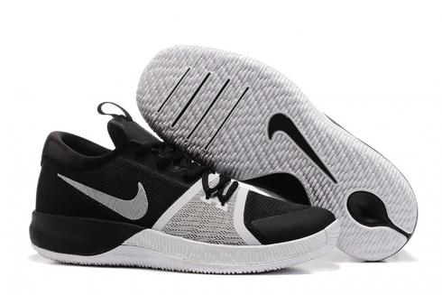 Nike Zoom Assersion EP Men Basketball Shoes Black Light Grey Silver 911090