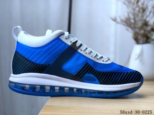 Nike LeBron X John Elliott Icon QS Blue White Black Sneakers