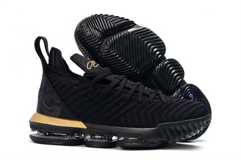Nike LeBron 16 KING LBJ16 Black Gold AO2595