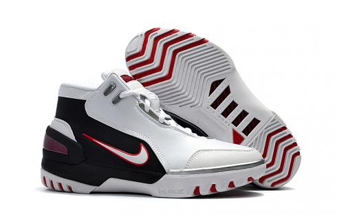 Nike Zoom Lebron I 1 white black red Men Basketball Shoes