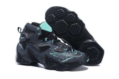 Nike Lebron XIII LBJ13 Black SLight Green Men Basketball Shoes 835659